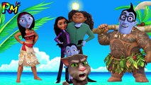 Wrong Heads Disney VAMPIRINA Moana Maui The Alphabet Song Nursery Rhymes for kids fun-GCpK