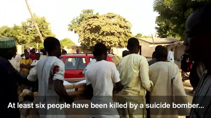 Suicide bomber kills six in Nigerian market