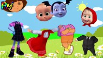 Wrong Heads VAMPIRINA Boss Baby Masha Dora the Explorer The Alphabet Song for kids fun-1KYLxX7Eq