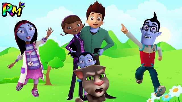 Wrong Heads Disney VAMPIRINA Doc McStuffins Ryder The Alphabet Song Nursery Rhymes for