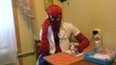 PLAY DOCTOR WITH THE INJECTIONS! Treat Enchanted Cat - Doctor Spider-Man Do A Shot. Play Docto-