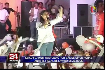 Keiko Fujimori respondió por más de 5 horas ante fiscal de lavado de activos