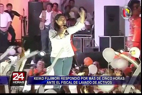 Keiko Fujimori respondió por más de 5 horas ante fiscal de lavado de activos