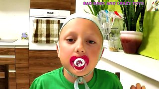 Learn Colors with Bananas for Children, Toddlers and Babies _ Funny Monkey Bad Kid Colours-