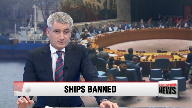 North Korean ships from accessing international ports