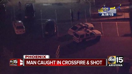 Man shot, injured in west Phoenix