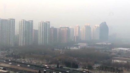 Çin'de Hava Kirliliği Alarmı