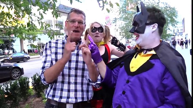 JOKER & HARLEY QUINN play Batman & Robin - Real Life Superhero Movie! - TheSeanWardShow | Superheroes | Spiderman | Superman | Frozen Elsa | Joker