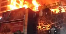 Fire Rages at Kamala Mills Complex in Mumbai