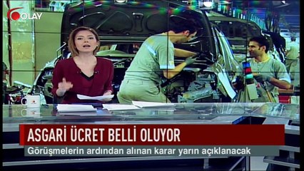 Asgari ücret belli oluyor