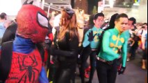 MARVEL vs DC in Toronto | Superheroes | Spiderman | Superman | Frozen Elsa | Joker