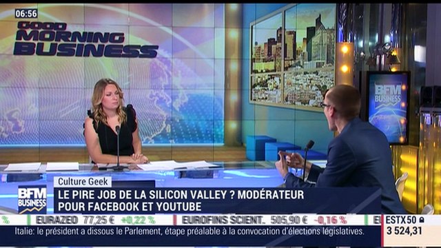 Anthony Morel: Modérateur pour Facebook et Youtube, le pire job de la Silicon Valley ? - 29/12