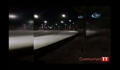 Bu kez kampüse dadandılar! Cep telefonu ile görüntülendi