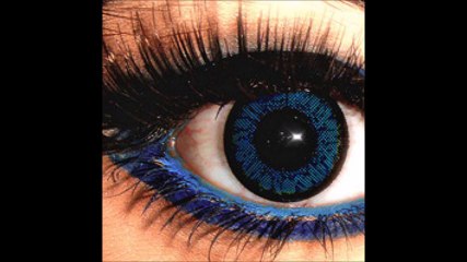 Blue Colored Contacts