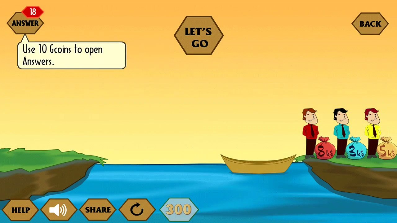 River crossing IQ - Logic 11 solution