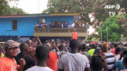 Liberia: Weah en pleurs après l'annonce de sa victoire