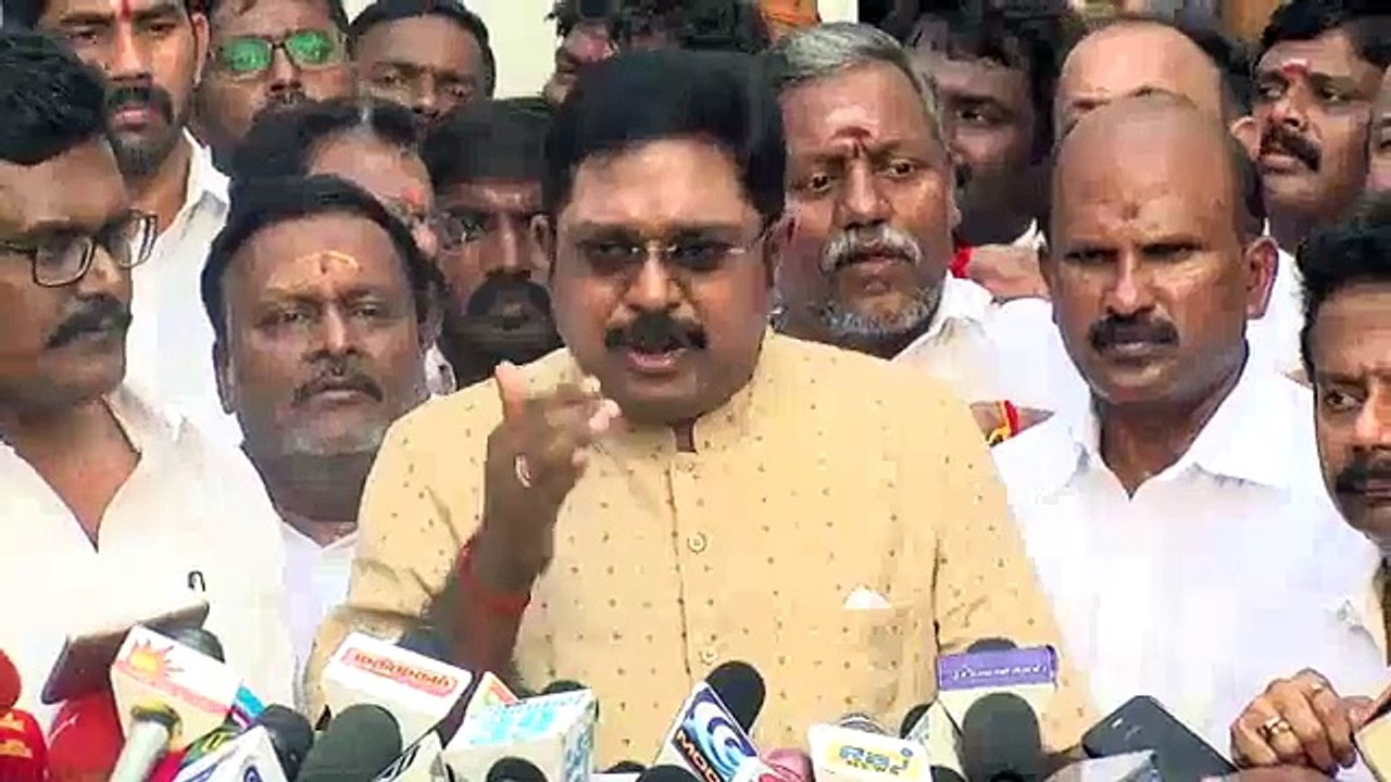 பதவியேற்ற பின் டிடிவி தினகரன் கொடுத்த பர பர பேட்டி- வீடியோ