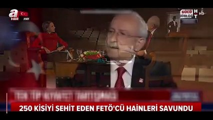 Kılıçdaroğlu'ndan bir skandal daha!; Darbeci teröristleri savunmaya devam etti