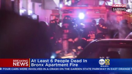 New York : 12 morts dans un gigantesque incendie (vidéo)