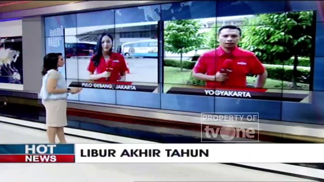 Liburan Akhir Tahun, Penumpang Padati Stasiun Tugu, Yogyakarta
