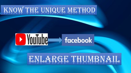 how to create large thumbnail on facebook