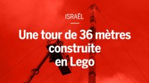 Tel-Aviv construit la plus haute tour construite en Lego au monde
