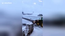 Dublin-bound traveller stranded in Glasgow Airport due to snow