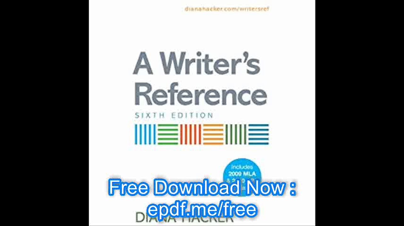 A Writer's Reference with 2009 MLA and 2010 APA Updates