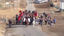 Sivas'ta Sarıkamış Şehitlerini Anma Yürüyüşü Düzenlendi