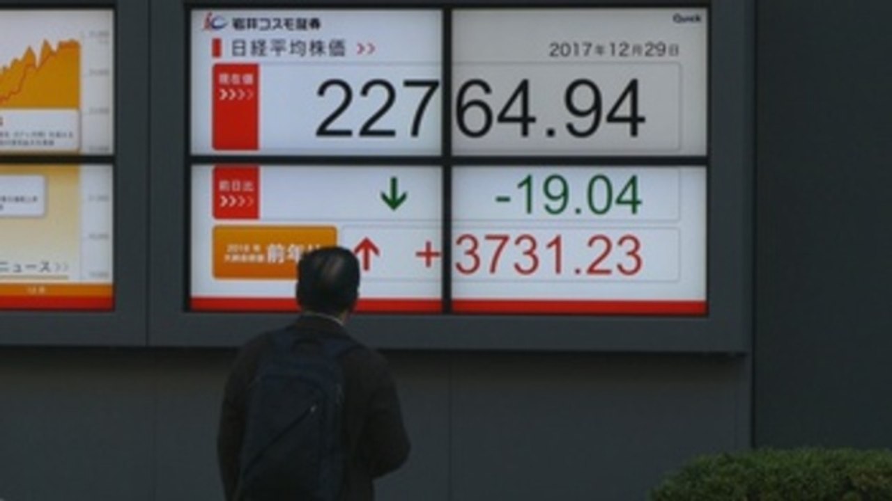 Tokio gana un 19 % en 2017 y cierra en máximos de los últimos 26 años