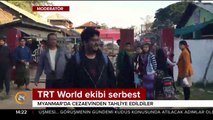 Myanmar'da gözaltına alınan TRT World ekibi serbest bırakıldı