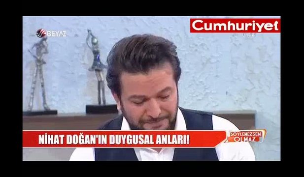 Nihat Doğan canlı yayında hüngür hüngür ağladı