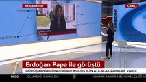 Cumhurbaşkanı Erdoğan, Papa ile telefonda görüştü