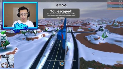 JAILBREAK HIDE N SEEK ON NEW WINTER MAP!! (Roblox)