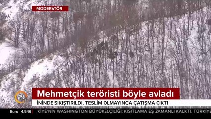 Mehmetçik teslim olmayıp ateş açan terörist böyle avlandı