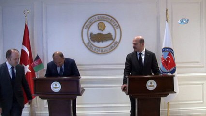 Bakan Soylu, Afgan mevkidaşı ile bir araya geldi