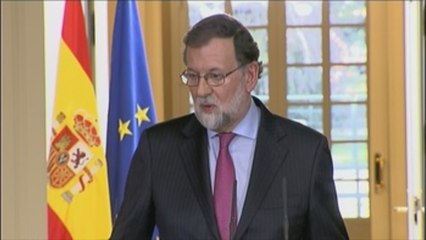 Rajoy ve "absurdo" que Puigdemont pretenda ser presidente viviendo en Bélgica