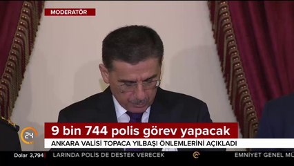 Ankara'da yılbaşı için güvenlik önlemleri en üst seviyeye çıkartıldı