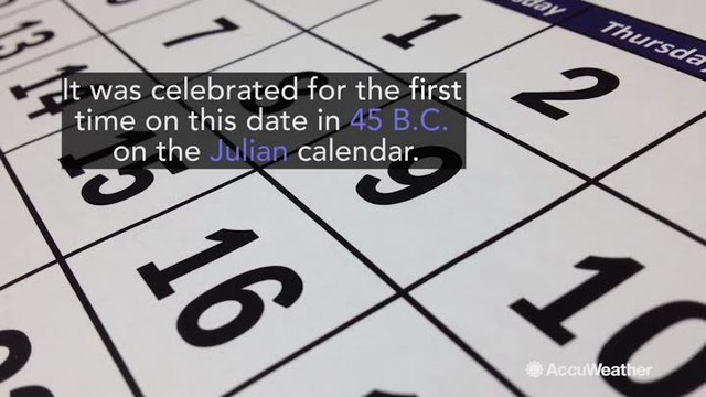 Why do we celebrate New Year’s Day on Jan.1?