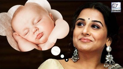 Vidya Balan REVEALS Her Plans For Baby