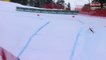 Un skieur perd un ski lors d'une descente mais finit quand même la course (vidéo)
