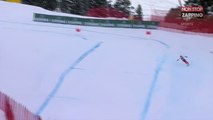 Un skieur perd un ski lors d'une descente mais finit quand même la course (vidéo)