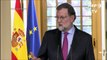 Rajoy ve absurdo que Puigdemont quiera gobernar desde extranjero