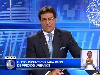 Incentivos para pago de predios urbanos en Quito