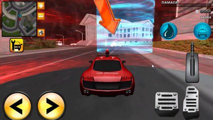 Firetruck for children ✔ Auto Emergency Rescue fire fighter