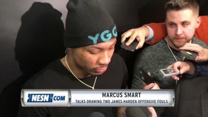 Marcus Smart on James Harden: "He lost it."