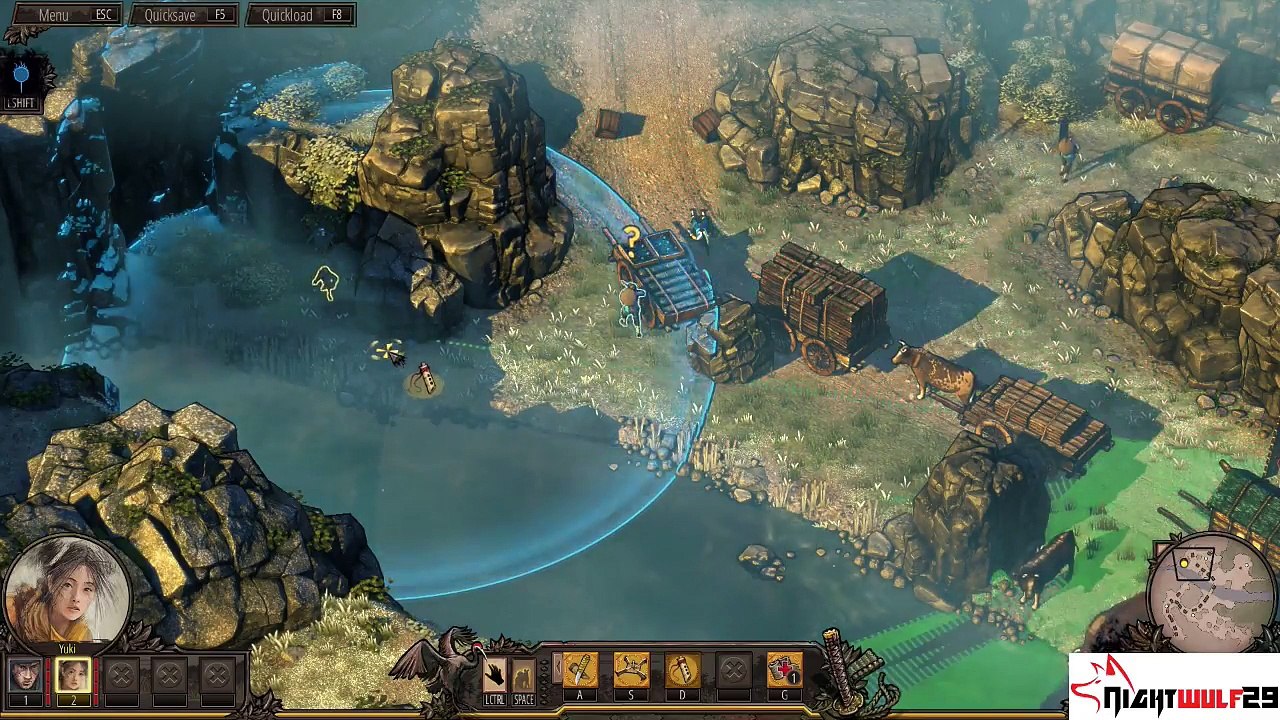 Shadow Tactics: Blades of the Shogun - Second Mission (Part 2 of 2)