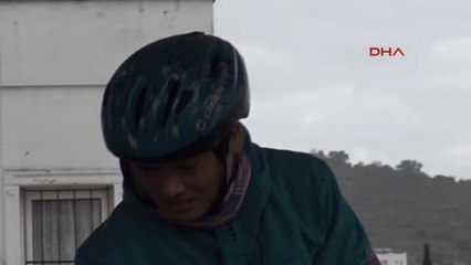 Muğla Bisikletle Dünyayı Gezen Japon Bodrum'da