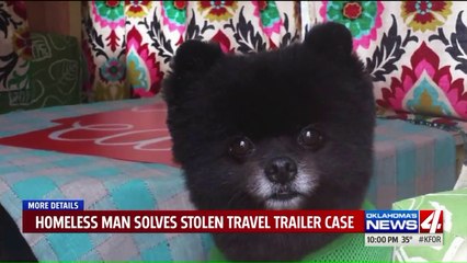 Homeless Man Helps Reunite Family With Stolen Camper