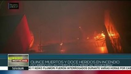 Download Video: teleSUR noticias. Peruanos marchan contra el indulto a Fujimori